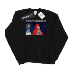 Disney - Sweat THE LITTLE MERMAID WAITING FOR THE WEEKEND - Homme (Noir)