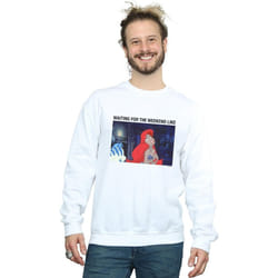 Disney - Sweat THE LITTLE MERMAID WAITING FOR THE WEEKEND - Homme (Blanc)