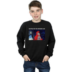 Disney - Sweat THE LITTLE MERMAID WAITING FOR THE WEEKEND - Garçon (Noir)
