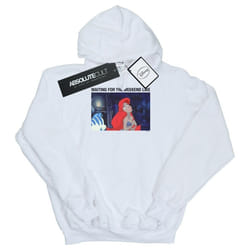 Disney - Sweat à capuche THE LITTLE MERMAID WAITING FOR THE WEEKEND - Fille (Blanc)