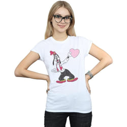 Disney - T-shirt - Femme (Blanc)