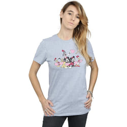 Disney - T-shirt LOVE FRIENDS - Femme (Gris chiné)