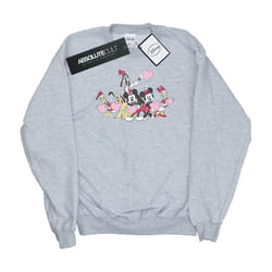 Disney - Sweat LOVE FRIENDS - Homme (Gris chiné)