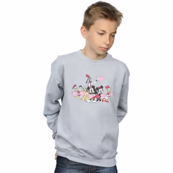Disney - Sweat LOVE FRIENDS - Garçon (Gris chiné)