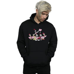 Disney - Sweat à capuche LOVE FRIENDS - Homme (Noir)