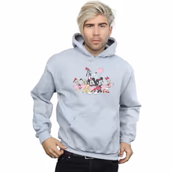 Disney - Sweat à capuche LOVE FRIENDS - Homme (Gris chiné)