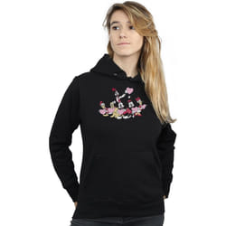 Disney - Sweat à capuche LOVE FRIENDS - Femme (Noir)