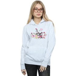 Disney - Sweat à capuche LOVE FRIENDS - Femme (Gris chiné)