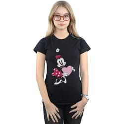 Disney - T-shirt - Femme (Noir)
