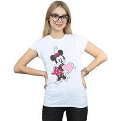 Disney - T-shirt - Femme (Blanc)