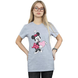 Disney - T-shirt - Femme (Gris chiné)