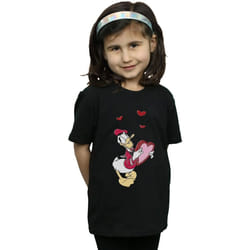 Disney - T-shirt - Fille (Noir)