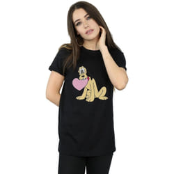 Disney - T-shirt - Femme (Noir)