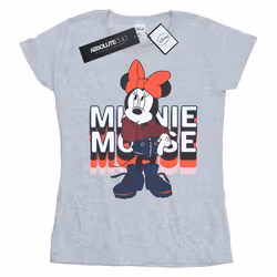 Disney - T-shirt IN HOODIE - Femme (Gris chiné)