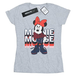 Disney - T-shirt IN HOODIE - Femme (Gris chiné)