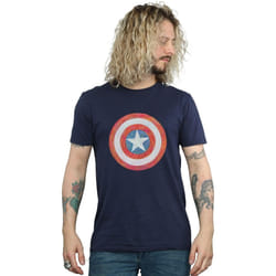Marvel - T-shirt - Homme (Bleu marine)