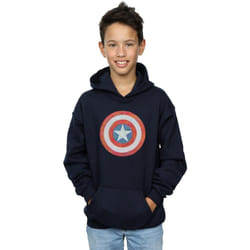 Marvel - Sweat à capuche - Garçon (Bleu marine)