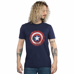 Marvel - T-shirt - Homme (Bleu marine)