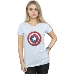 Marvel - T-shirt - Femme (Gris chiné)