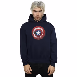 Marvel - Sweat à capuche - Homme (Bleu marine)