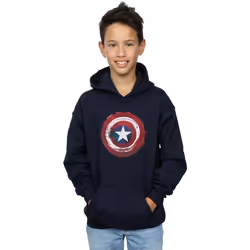 Marvel - Sweat à capuche - Garçon (Bleu marine)