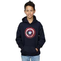 Marvel - Sweat à capuche - Garçon (Bleu marine)