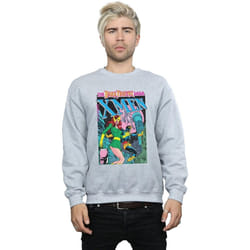 Marvel - Sweat X-MEN THE DARK PHOENIX SAGA - Homme (Gris chiné)