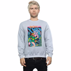 Marvel - Sweat X-MEN THE DARK PHOENIX SAGA - Homme (Gris chiné)