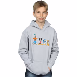 Disney - Sweat à capuche - Garçon (Gris chiné)