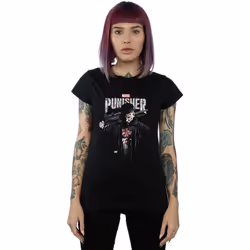 Marvel - T-shirt TV SERIES - Femme (Noir)