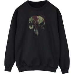 Marvel - Sweat THE PUNISHER TV SERIES CAMO SKULL - Homme (Noir)