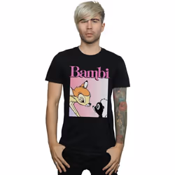 Disney - T-shirt NICE TO MEET YOU - Homme (Noir)