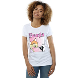 Disney - T-shirt NICE TO MEET YOU - Femme (Blanc)