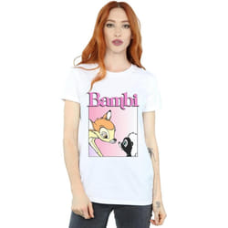 Disney - T-shirt NICE TO MEET YOU - Femme (Blanc)