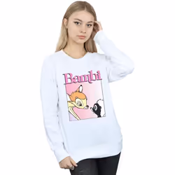 Disney - Sweat NICE TO MEET YOU - Femme (Blanc)