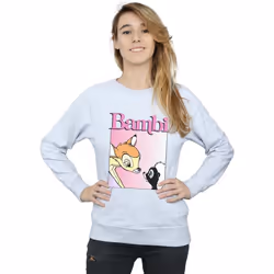 Disney - Sweat NICE TO MEET YOU - Femme (Gris chiné)
