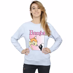 Disney - Sweat NICE TO MEET YOU - Femme (Gris chiné)