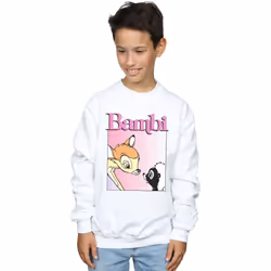 Disney - Sweat NICE TO MEET YOU - Garçon (Blanc)