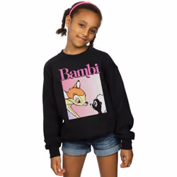 Disney - Sweat NICE TO MEET YOU - Fille (Noir)