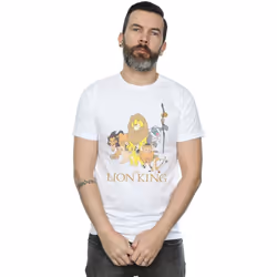 Disney - T-shirt THE LION KING - Homme (Blanc)