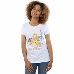 Disney - T-shirt THE LION KING - Femme (Blanc)