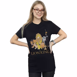 Disney - T-shirt THE LION KING - Femme (Noir)