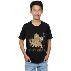 Disney - T-shirt THE LION KING - Garçon (Noir)