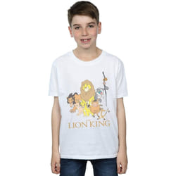 Disney - T-shirt THE LION KING - Garçon (Blanc)