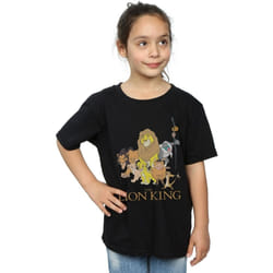 Disney - T-shirt THE LION KING - Fille (Noir)