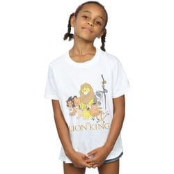 Disney - T-shirt THE LION KING - Fille (Blanc)