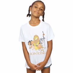 Disney - T-shirt THE LION KING - Fille (Blanc)
