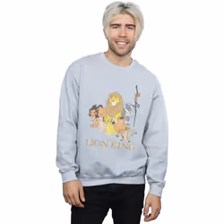 Disney - Sweat THE LION KING - Homme (Gris chiné)