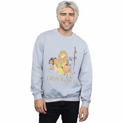 Disney - Sweat THE LION KING - Homme (Gris chiné)