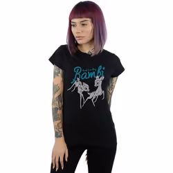 Disney - T-shirt GREAT LOVE STORY - Femme (Noir)